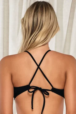 Pacifica Black Indie Bralette Top