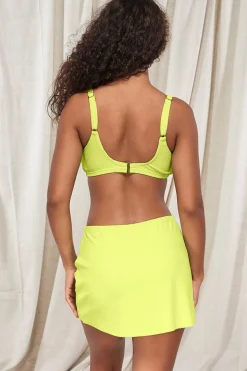 Pacifica Bright Pear Cove Mini Skirt Cover-Up