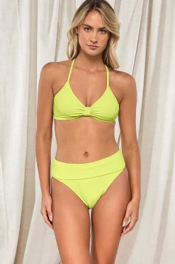 Pacifica Bright Pear Hannah High Waist Bottom