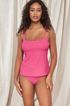 Pacifica Dragon Fruit Coralie Tankini Top