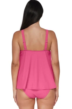 Pacifica Dragon Fruit Sadie Tankini Top