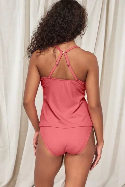 Pacifica Hibiscus Tea Coralie Tankini Top