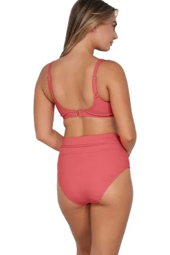 Pacifica Hibiscus Tea Hannah High Waist Bottom