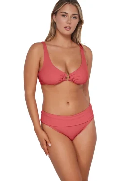 Pacifica Hibiscus Tea Hannah High Waist Bottom