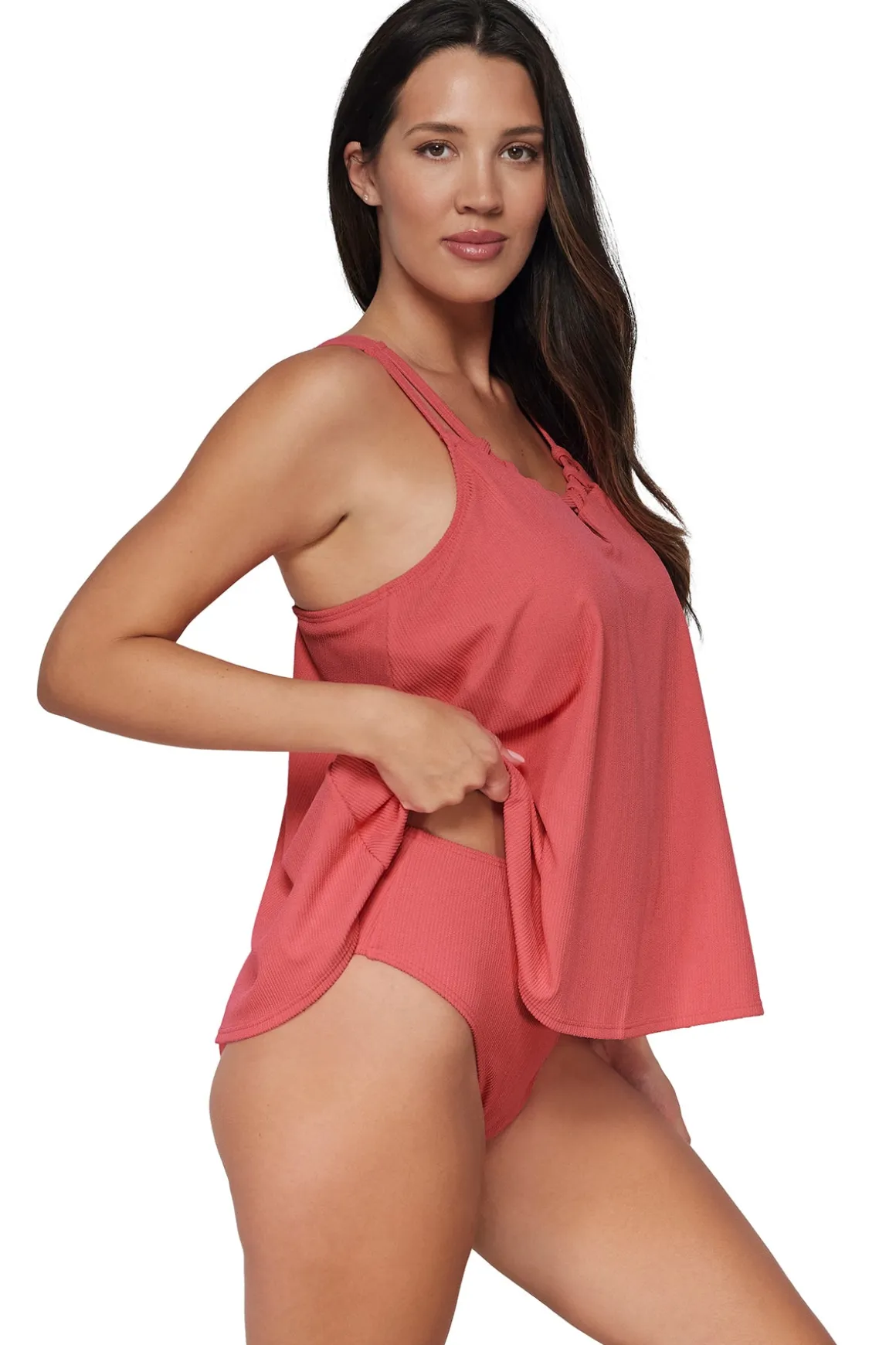 Pacifica Hibiscus Tea Sadie Tankini Top