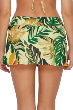 Sunsets Amber Oasis Sporty Swim Skirt Bottom