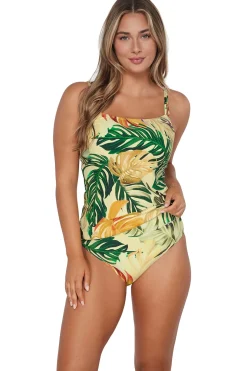 Sunsets Amber Oasis Taylor Tankini Top