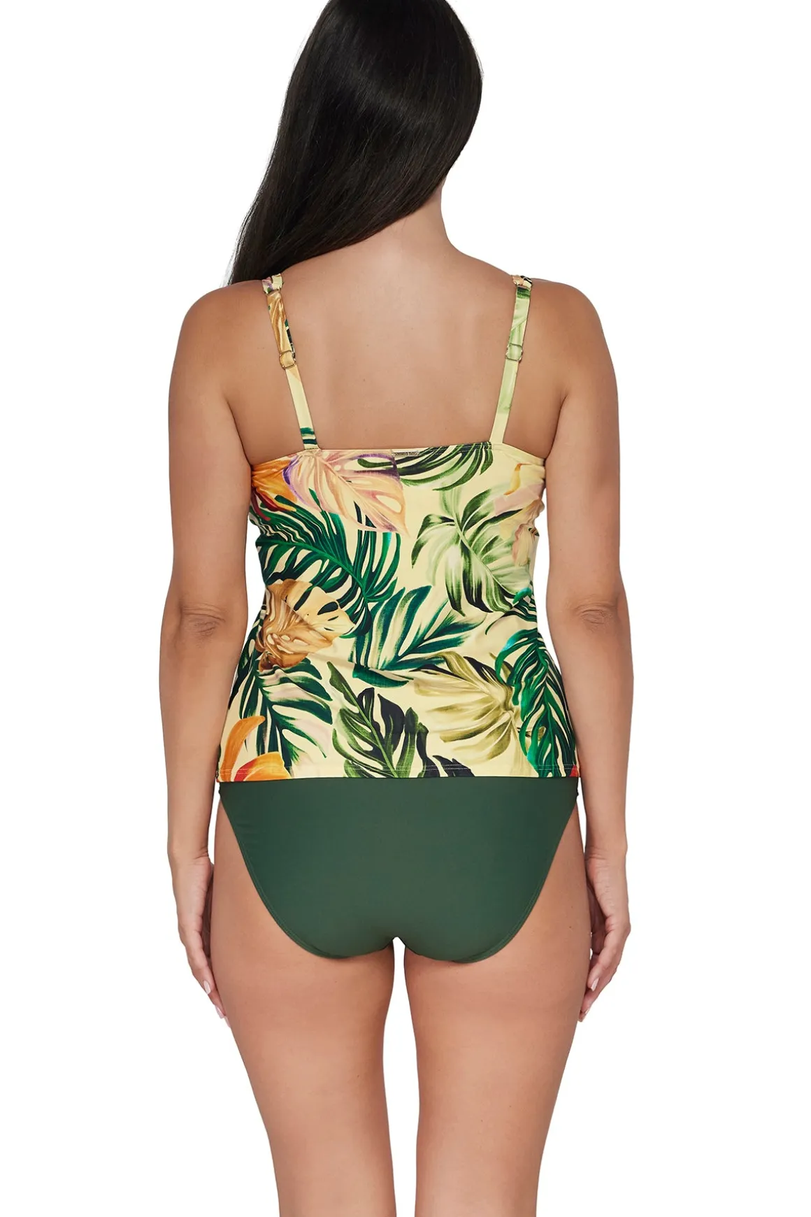 Sunsets Amber Oasis Taylor Tankini Top