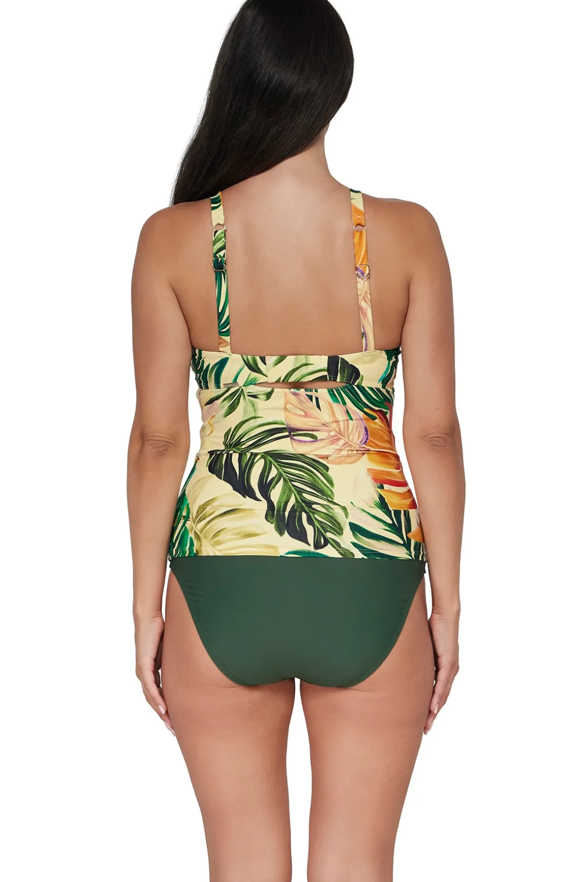 Sunsets Amber Oasis Zuri V-Wire Tankini Top