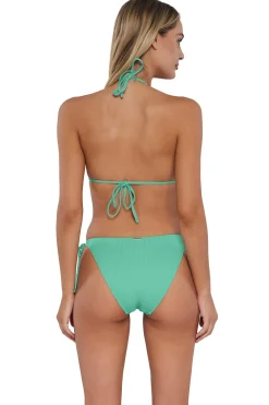 Sunsets Aqua Mist Sandbar Rib Laney Triangle Top