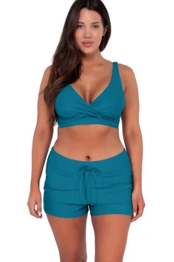 Sunsets Avalon Teal Elsie Top