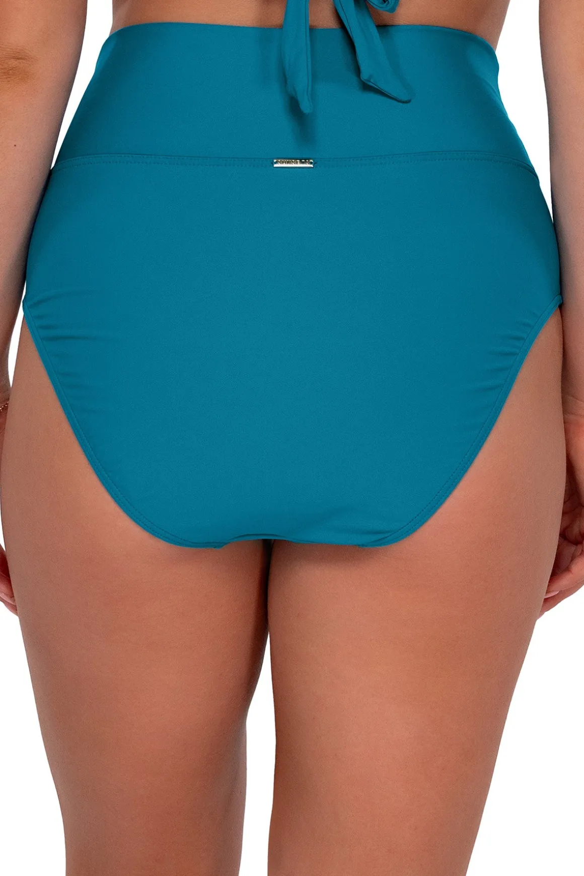 Sunsets Avalon Teal Hannah High Waist Bottom