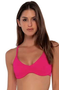 Sunsets Begonia Sandbar Rib Brooke U-Wire Top