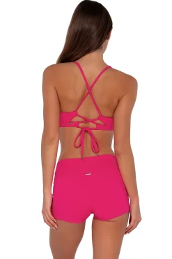 Sunsets Begonia Sandbar Rib Kinsley Swim Short