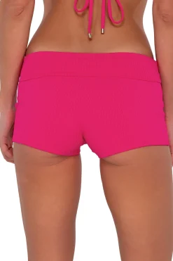 Sunsets Begonia Sandbar Rib Kinsley Swim Short