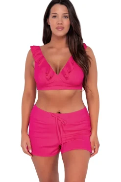 Sunsets Begonia Sandbar Rib Willa Wireless Top