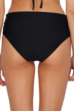Sunsets Black Capri High Waist Bottom