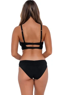 Sunsets Black Colette Bralette Top