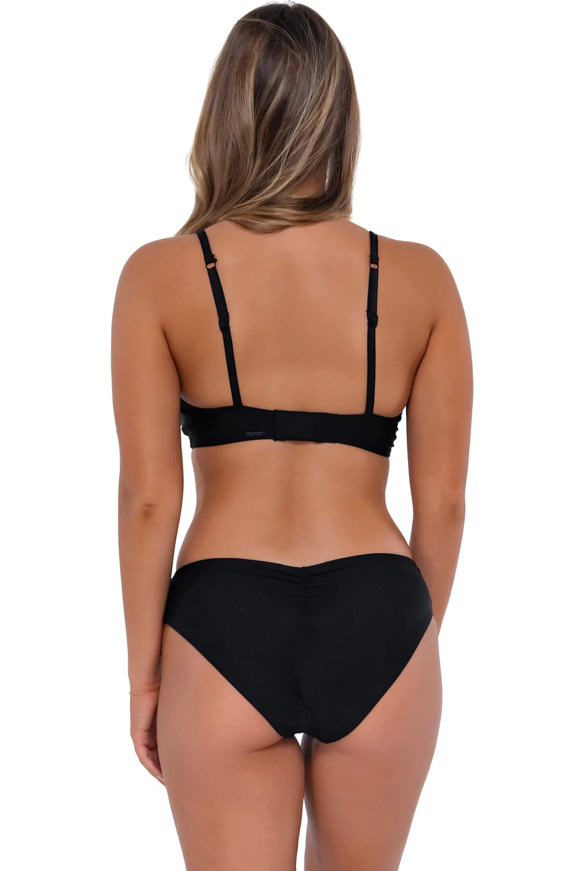 Sunsets Black Kauai Keyhole Top