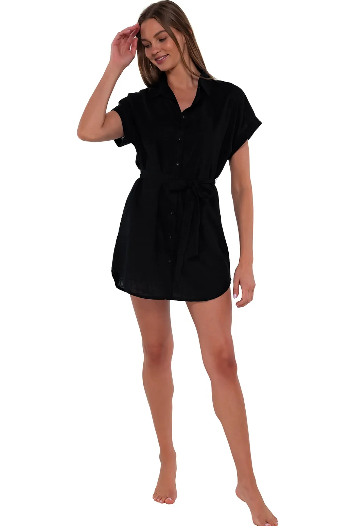 Sunsets Black Lucia Dress
