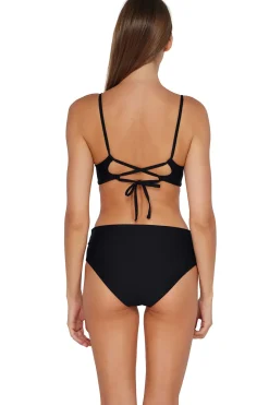 Sunsets Black Lyla Bralette Top