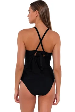 Sunsets Black Mia Tankini Top