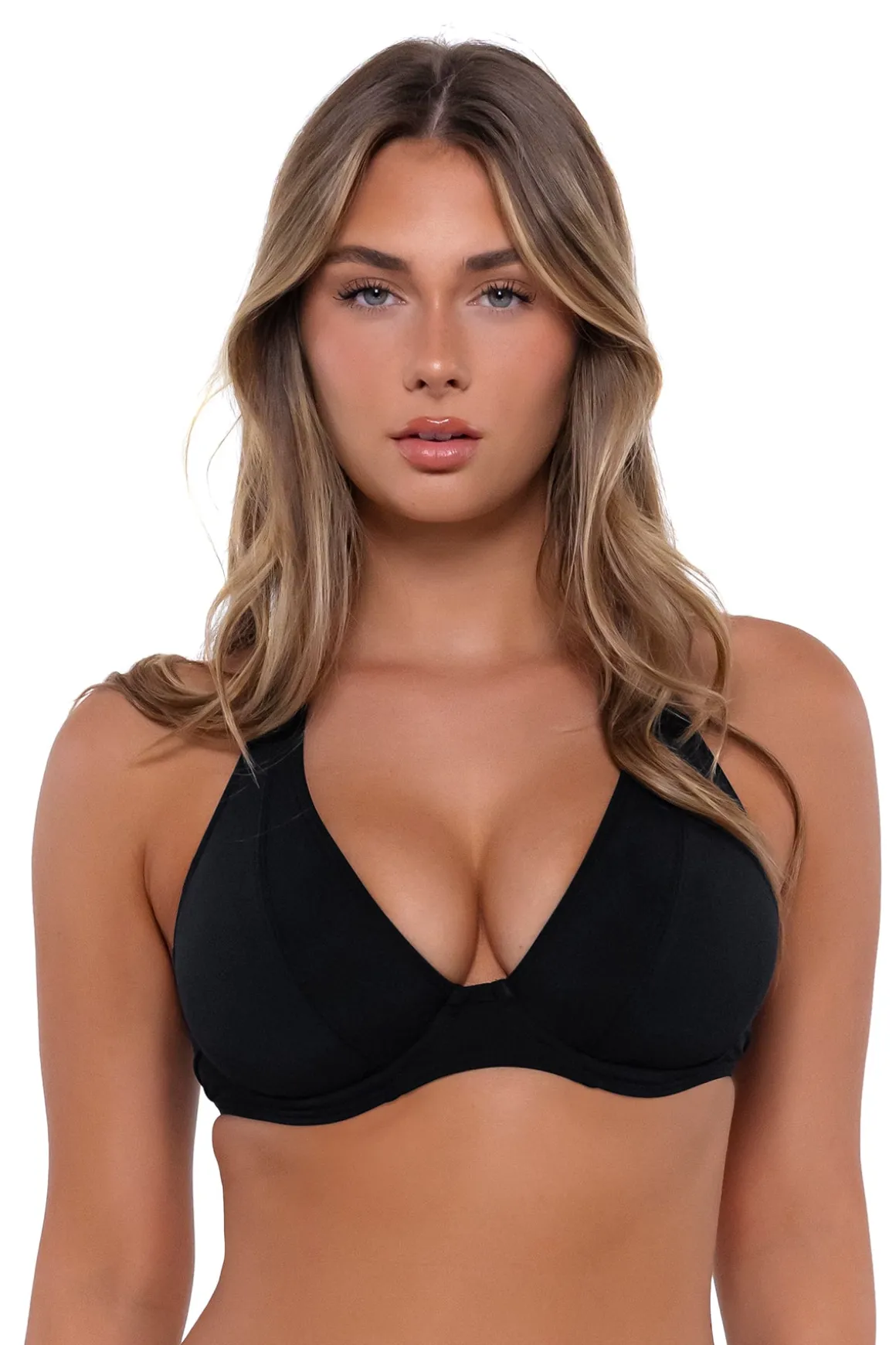 Sunsets Black Muse Halter Top