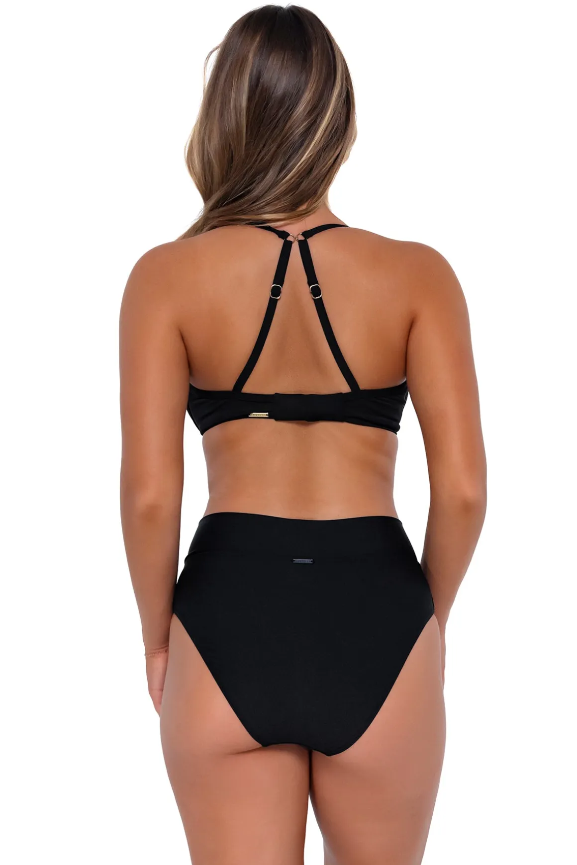 Sunsets Black Summer Lovin V-Front Bottom