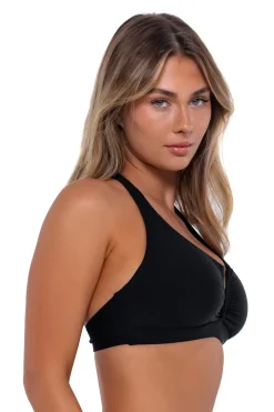 Sunsets Black Vienna V-Wire Top