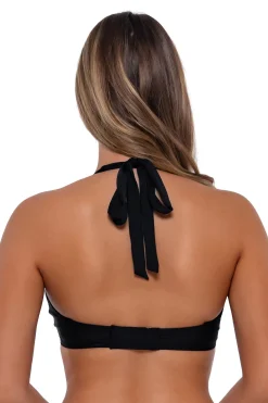 Sunsets Black Vienna V-Wire Top