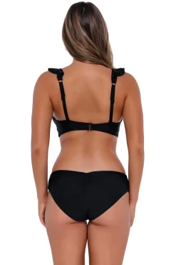Sunsets Black Willa Wireless Top