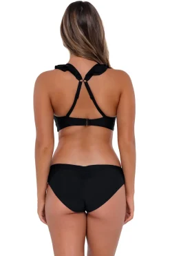 Sunsets Black Willa Wireless Top