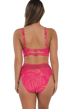 Sunsets Blushing Palms Sandbar Rib Danica Top