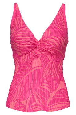 Sunsets Blushing Palms Sandbar Rib Forever Tankini Top