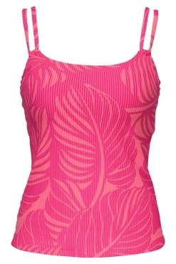 Sunsets Blushing Palms Sandbar Rib Taylor Tankini Top