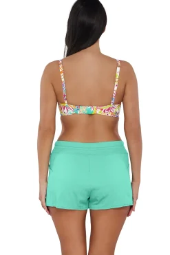Sunsets Botanical Bliss Sandbar Rib Crossroads Underwire Top