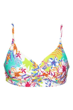 Sunsets Botanical Bliss Sandbar Rib Lyla Bralette Top