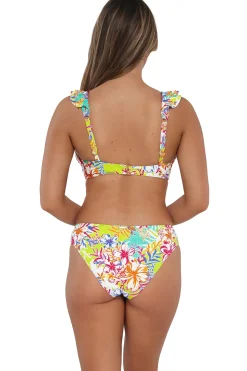 Sunsets Botanical Bliss Sandbar Rib Willa Wireless Top