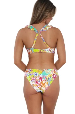 Sunsets Botanical Bliss Sandbar Rib Willa Wireless Top