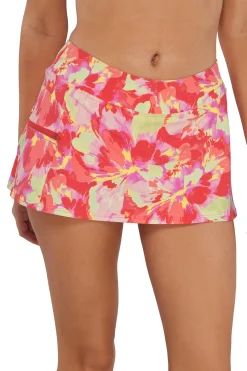 Sunsets Butterfly Beach Sporty Swim Skirt