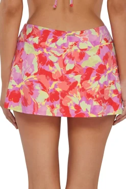 Sunsets Butterfly Beach Sporty Swim Skirt
