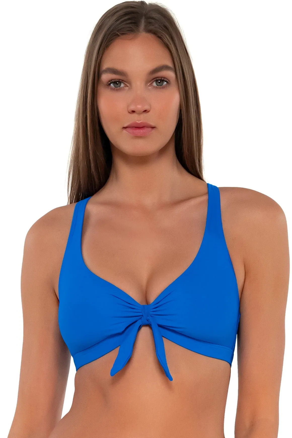 Sunsets Electric Blue Brandi Bralette Top
