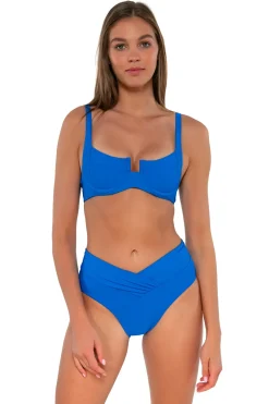 Sunsets Electric Blue Juliette Underwire Top