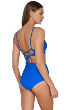 Sunsets Electric Blue Lyla Bralette Top