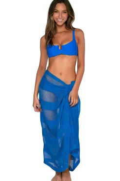 Sunsets Electric Blue Paradise Pareo