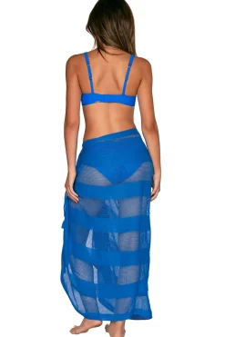 Sunsets Electric Blue Paradise Pareo