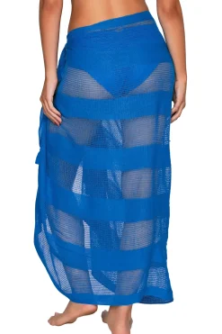 Sunsets Electric Blue Paradise Pareo
