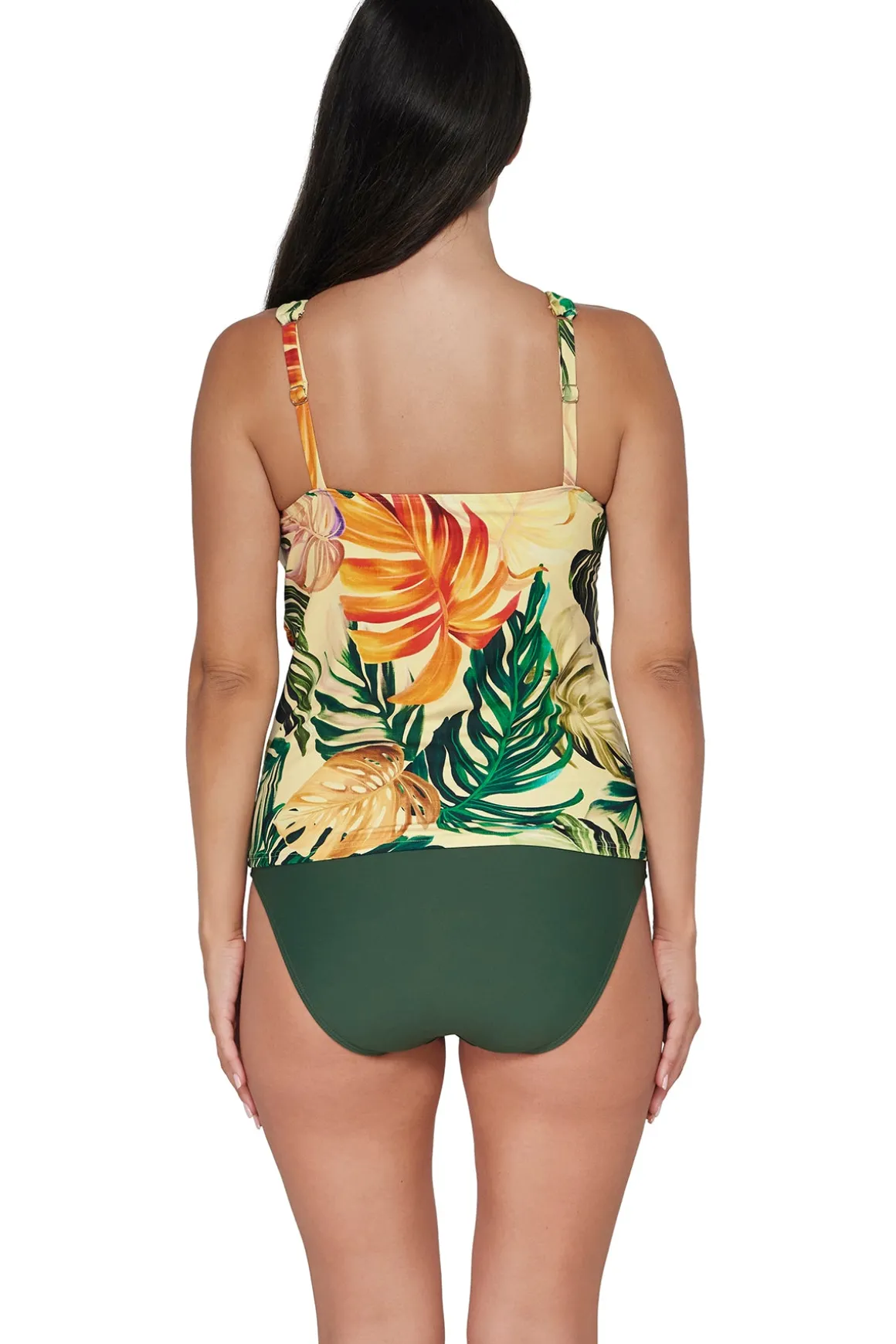 Sunsets Escape Amber Oasis Emerson Tankini Top