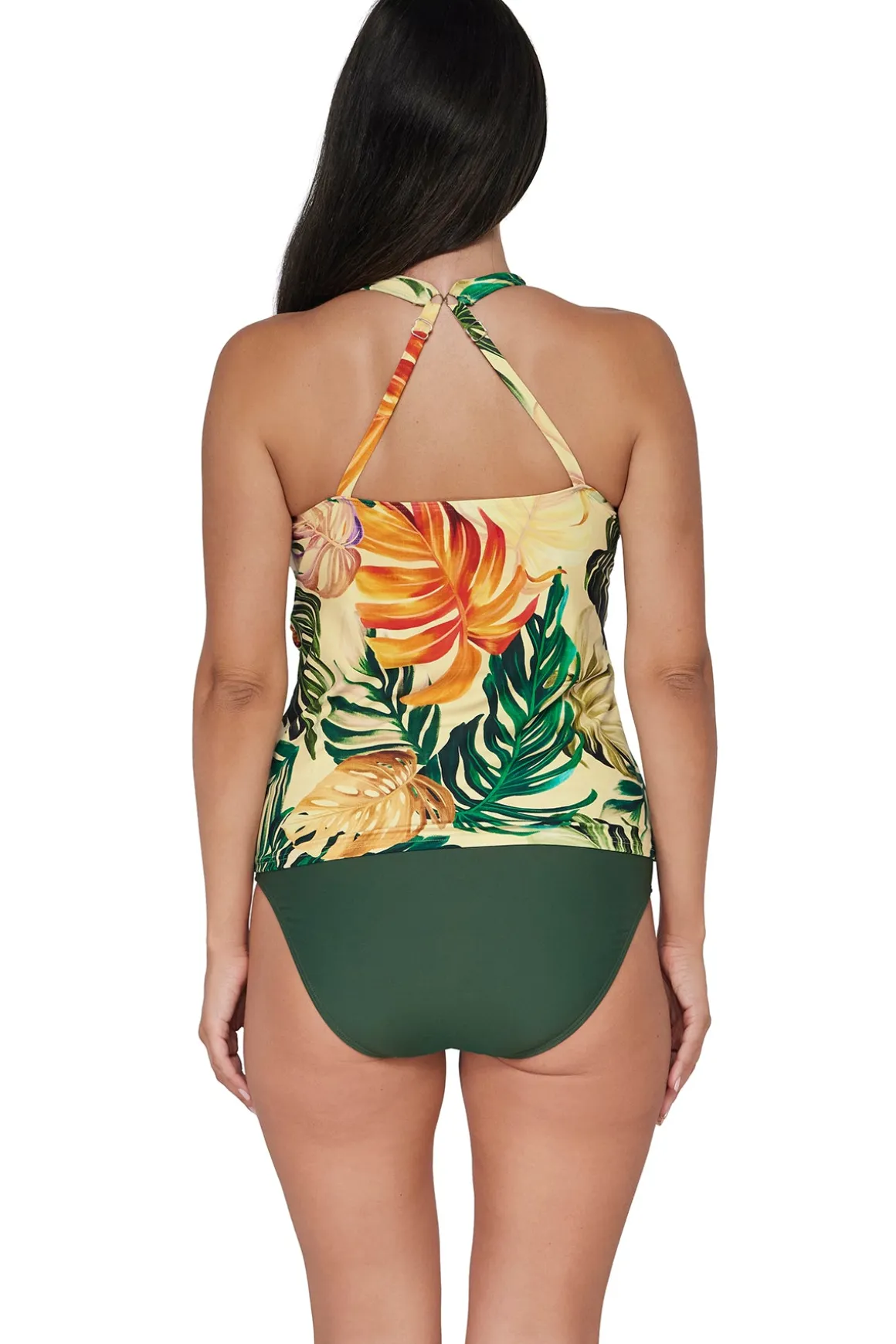Sunsets Escape Amber Oasis Emerson Tankini Top