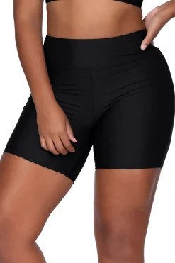 Sunsets Escape Black Bayside Bike Short